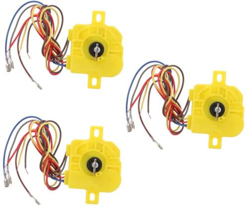 Holibanna 3pcs Washer Timer Replacement Unit Line Accessory for Washing Machines Easy to Install Fit Countdown Function High-grade Material