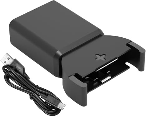 Caricabatterie con pulsante USB, ricaricabile – Batteria con spia LED | per pila a bottone tipo moneta