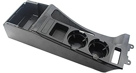Yurefax 3 Stück Auto Mittelkonsole Wasserbecherhalter Getränkeflaschenhalter Münzfach Sattelrahmen, for, 3er E46 318I 320I 1998–2004 5116 Getränkehalter für die Mittelkonsole
