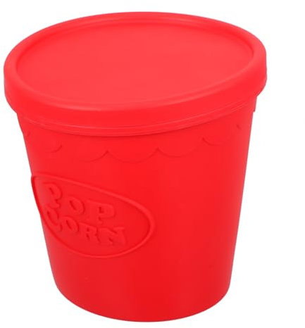 LOPUNER Cubo de de de Silicona Reutilizable 1pieza Contenedor de Refrigerios Plegable para Fiestas para Snacks Diseño Práctico y Resistente