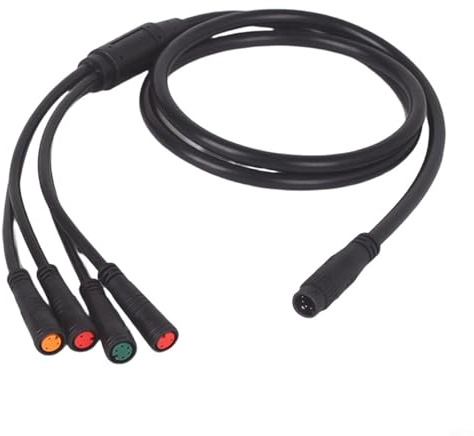 Mountain Bike Electric Motor Waterproof Adapter Cable, With 8-Pin Controller Connector For E-Bike System