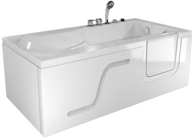 Whirlpool Seniorenwanne mit Tür S17-EH-WP-L 150x75cm