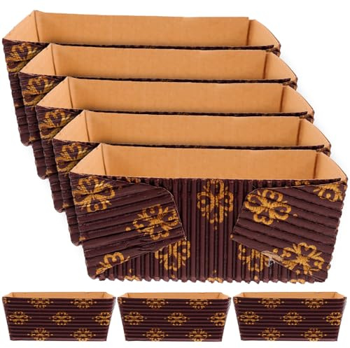 Gadpiparty Lot de 25 Moules Papier Sulfurisé Pratiques et Résistants, Format Rectangulaire 8x7,5x3 Cm, pour Événements de Restauration en Intérieur et Extérieur