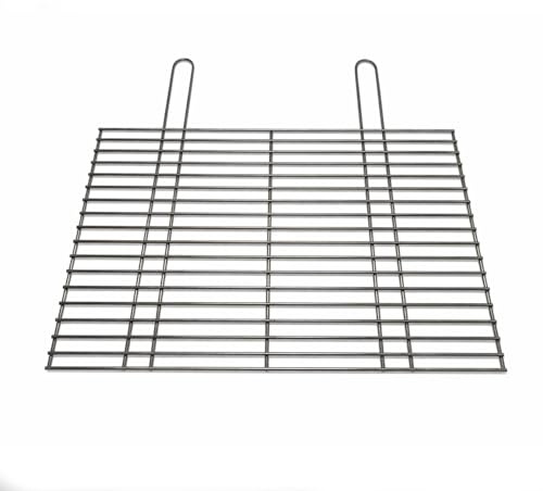 WILD KINGER stay wild Wildkinger Premium Edelstahl 5mm Stärke Grillrost mit Griff in versch. Größen Ersatzrost Rost Grill Holzkohle Grillgitter BBQ günstig (80x50cm (5mm Stärke))