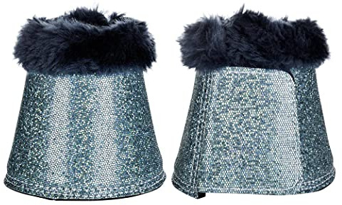 HKM 4057052189982 - Campana per Zoccoli -Glitter-5203, Turchese