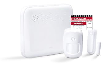 XT1 Plus Starter Pack, Smart Home Alarmanlage für Haus und Wohnung, Deutscher Hersteller, mit Kamera- / Alexa Support UVM., stetige Weiterentwicklung, Keine Cloud - Keine Datenkrake