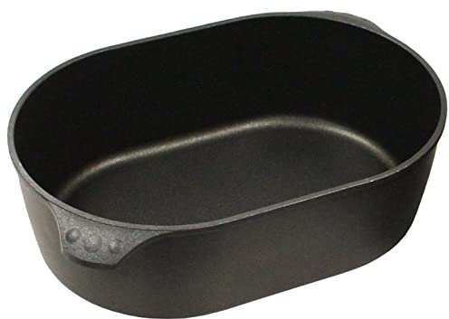 Eurolux Universal Bräter Induktion 40 x 27 cm - großer induktionsgeeigneter XL Jumbo-Multibräter - Gänsebräter mit Antihaft-Beschichtung - Made in Germany