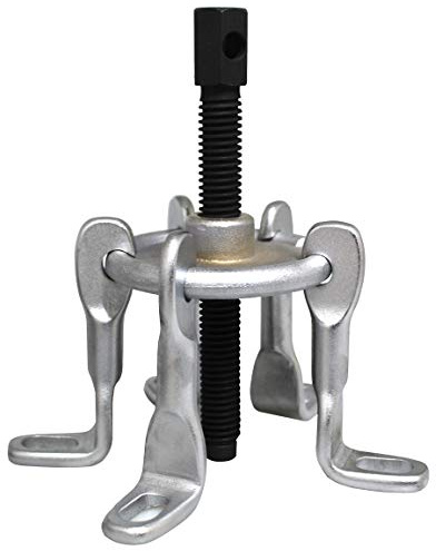 OC-PRO Arrache Extracteur Polyvalent de Tambours de Freins avec 5 Griffes, 2 Platines Ø 62 et 100 mm, Vis de Serrage Ø 10 x 185 mm, Acier Chrome-Vanadium Forgé