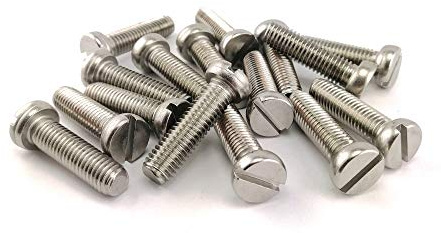 Zylinderschrauben Zylinderkopf mit Schlitz Edelstahl A2 DIN 84 (M5x30) x20