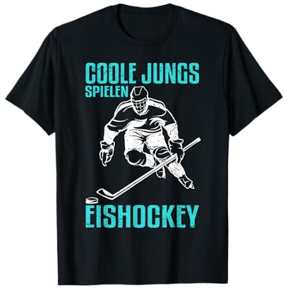 Coole Jungs Spielen Eishockey! T-Shirt