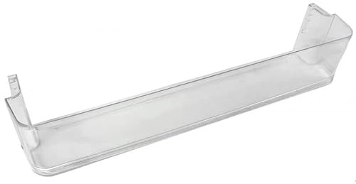 FIGEVIDA Balconcino Mensola Portabottiglie per Frigorifero per Candy 43011671 Lunghezza 433/418 Mm x Profondità 85 Mm x Altezza 87 Mm