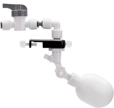 BDKMMS Tube Float Valve Kit, Adjustable Plastic Float Valve for Aquarium Water Purifiers Reverse Osmosis System