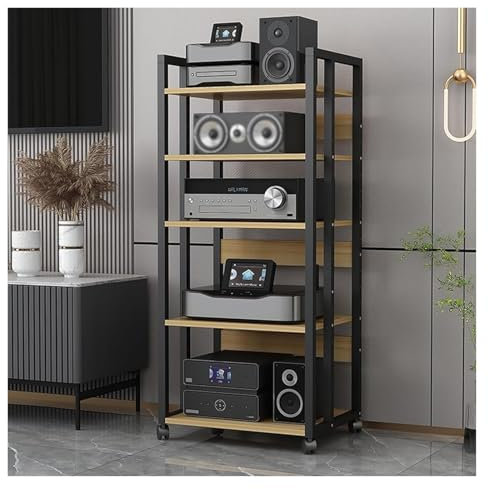 mobile stereo hi fi rack hifi 47in Alto Rack Audio Stereo Mobile Supporto Multimediale Unità Di Archiviazione Dei Componenti, Home Club Giradischi Console Di Gioco Altoparlante Amplificatore Ricevitor