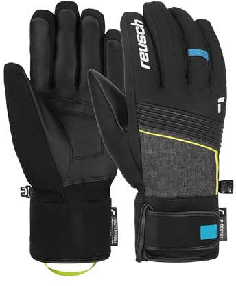 Reusch Skihandschuhe für Herren & Damen | warm & wasserdicht | Softshell | winddichte & atmungsaktive Winterhandschuhe, für Ski, Outdoor & Freizeit, Größe 6,5-12, Louis R-TEX XT