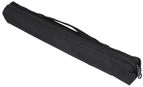 Flötentasche Faltbar Schwarze Vertikale Flötentasche aus Oxford Gewebe | Blockflötentasche, mit Reißverschluss, Praktisch für Familie und Mutter