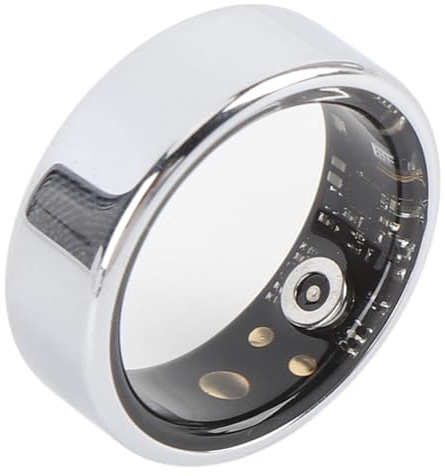 Smart Ring, IP68 Water Resistant Fitness Tracker Ring, Pedometer & Step Counter, Multiple Sports Modes, Bluetooth Smart Ring for Daily Use