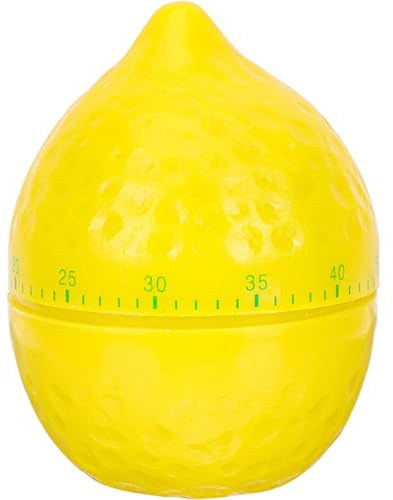 Alipis Fruit Shaped Kitchen Timer Mechanical Countdown Timer for Cooking Baking and Kids Time Management Household for Home Use