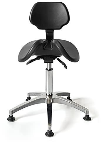 Ergonomischer Sattelhocker Verstellbarer Sattelhocker Zahnarztstuhl für zahnärztliche Labor -Salon -Massage -Studio -Büro, B1