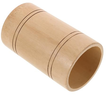 Toddmomy Mini Zen Garden Tool Holder Bamboo Storage Tube Sand Painting Organizer Japanese Wood Tube Tools Desk Accessory for Office Meditation and Home Decor