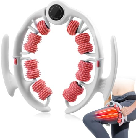 Cellulite Massagegerät, Cellulite Roller mit Abnehmbaren Rollengriffen, Faszienmassagegerät für Lymphdrainage, 360° Abdeckung Massageroller für Beine, Oberschenkel, Gesäß, Armen