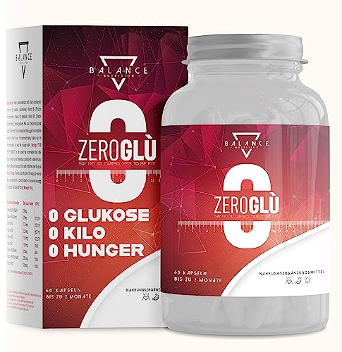 ZEROGLÙ (DIETA DETOX DRENANTE) - Brucia Grassi Potenti Veloci | Pillole Dimagranti Veloci e Efficaci | Riduce gli Zuccheri per un corretto Controllo del Peso, Estratto di Fagiolo, Piperina BIOPERINE®