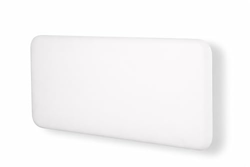 Mill Invisible WIFI Radiator Heizung elektrisch 1500W, Smarte Elektroheizung energiesparend für 18-22m², Badheizkörper elektrisch, Wandheizung, Elektroheizkörper, Designed in Norwegen - weiß