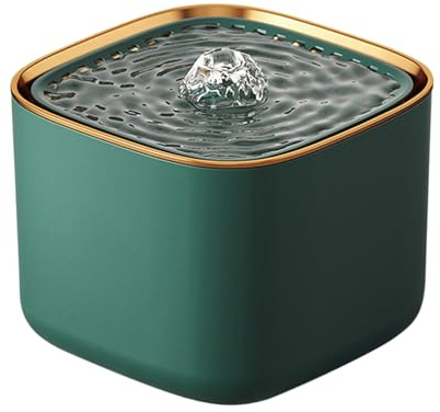 Fontaines pour Chats À Boire 17,9x17,9x13 Cm | Fontaine À Eau Automatique USB pour Chien Et Chat 3L en Matériau PP sans BPA Pompe Silencieuse Moins De 30dB Filtre Charbon AntiDérapant