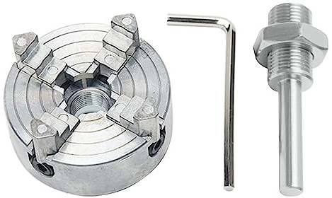 selbst festgelegte Drehmaschine, 4-Backen-Drehfutter M12x1 Pleuelstange for elektrische Bohrmaschine, selbstzentrierender Kohlenstoffstahl