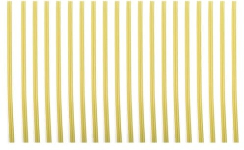 Opatiny Hot Glue Sticks 7 x 200mm, 20pcs Yellow EVA Craft Adhesive Rods for Paintless Car Dent Repair, Fast Melting 5-8 Min, Curing 8-13s, Compatible with Most Glue Guns