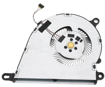 eMagTech 1 Ventilateur de Refroidissement pour Processeur Ordinateur Portable Câble 5 V à 4 Broches Compatible avec HP 15-DY Et 15s-FQ