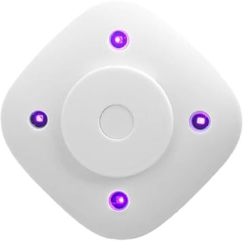 Smart Toilet Light – Lampada con sensore di movimento per bagno, in PVC, con batteria ricaricabile, adesivo UV, illuminazione notturna, silenziosa, dimensioni compatte, polvere da bagno