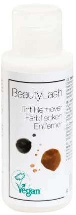 BeautyLash Farbflecken Entferner, vegane Tint Remover entfernt Flecken, die während des Färbens auf der Haut entstanden sind, einfach schnell und sanft, 1x 50ml