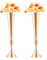 VEVOR Jarrón de Flores para Bodas Alto de 56 cm Forma de Trompeta Jarrón Urna para Centro de Mesa 2 Piezas Soporte de Flores de Mesa para Decoración de Bodas, Fiestas, Ceremonias, Cumpleaños