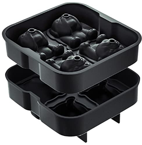 ABOOFAN Moule à Glace Forme De Chien Pour Chien Moule à Glace Silicone Antiadhésif