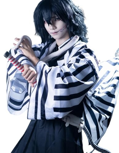 CR ROLECOS Kenshin Impact All Cosplay Anime Maillot de bain Yae Miko EULA Maillot de bain pour femme, bleu