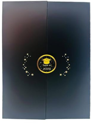 Graduation Autograph Book - 2025 Guestbook Signature | Graduation Party Album | High School Celebration Memory Book For Students, Friends, Ceremony Messages, Congratulations Notes