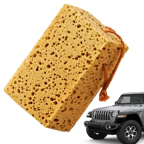 Spugne antigraffio per lavaggio auto, spugne ultra morbide ad alta schiuma per una pulizia sicura, detergente per pneumatici, spugna portatile per piatti, protezione antigraffio per vernice