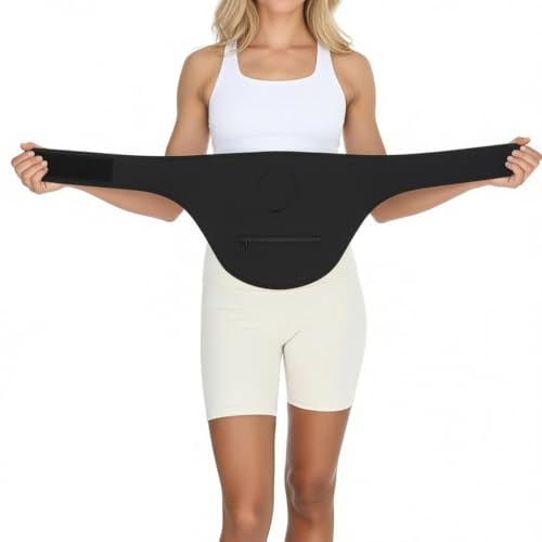 Stoma Gürtel,Stretch Stomabeutel Stützgürtel,Ostomy Support Herniengürtel