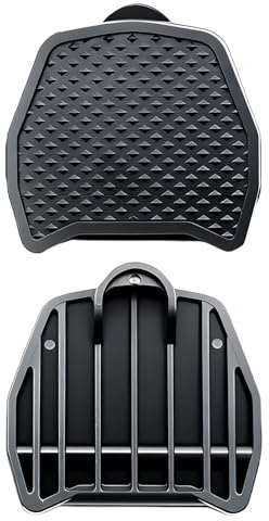 Pedale Plate kompatibelmit Shimano SPD SL Pedale – Rennrad Zubehör Adapter für Shimano SPD Pedale, Klickpedale Rennrad Umrüsten, Leichtes Nylon Flat Pedal für Alltag & Freizeit (2 Stück)