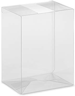 Spartan Gear Enarxis 52969 Protective Case 0,5mm for Funko POP Figures 4”, 12pcs Pack (Shrink Wrap), Transparent
