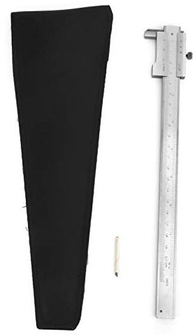 Yosoo Health Gear Edelstahl-Messschieber, Parallelmarkierungslehre 0-200 MM (0-200MM)