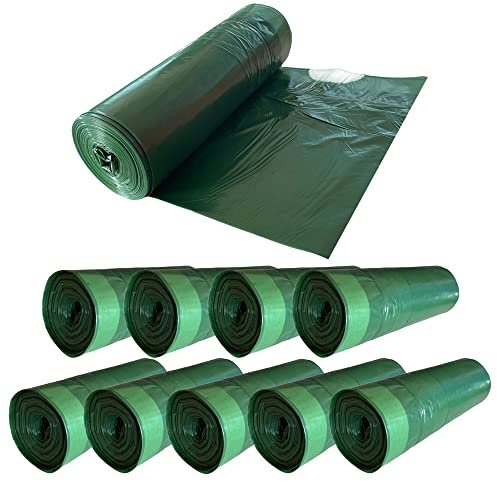 200 sacs à ordures fabriqués avec des matériaux recyclés, avec un rideau auto-rideau, une capacité de 30 litres chacune