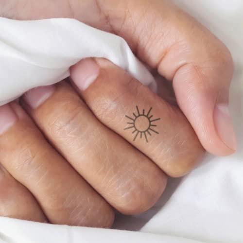 MyJagua Tattoo • Sonne | 1-2 Wochen Tattoo | Auf Pflanzenbasis | Hautverträglich | Wasserfest | Neue Tattoo Technologie | Kein Klebe Tatto