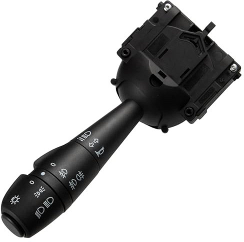 Kompatibel Mit Dacia Für Duster 2010 2011 2012 2013 2014 2015 2016 Auto-Scheinwerfer-Nebelscheinwerfer-Schalter-Steuerhebel-Arm-Anzeige-Kombinationsschalter 8201167988 einstellen schalter