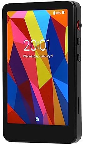 Registratore MP4 da 4,0 Pollici, Schermo Full Touch HD Octa Core, Riduzione del Rumore, BT, FM, Lettore MP4 HiFi con Batteria da 1500 MAh per i Viaggi (2+16G)
