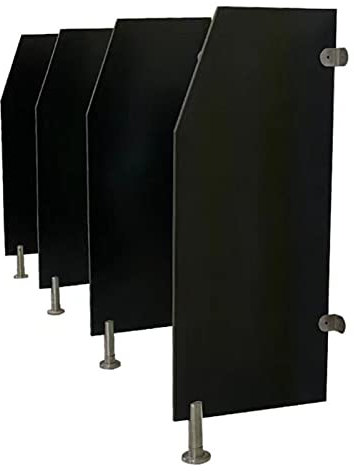 Urinal-Sichtschutz, Urinal-Sichtschutz, Toiletten-Trennwand, wandmontierter Raumtrenner, für Zuhause, Büro, Restaurant, Hotel