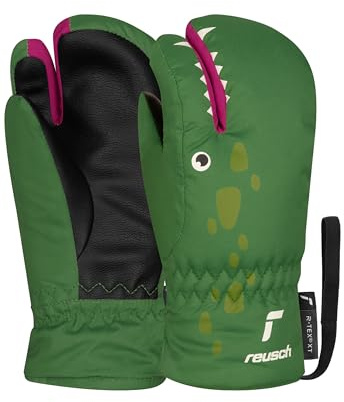 Reusch Peggy R-TEX XT Lobster warme, wasserdichte, Winddichte und atmungsaktive 3-Fingerhandschuhe Winterhandschuhe Kinder Babys Kleinkinder Mädchen Jungen