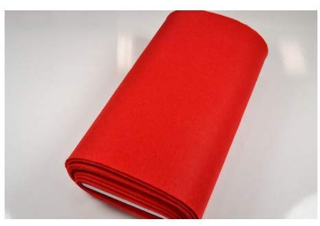 Fabrics-City rot Bastel Filzstoff 5mm, Dekofilz, Bastelstoff für Bastelarbeit, Dekoration, Kindergarten Filz, Taschenfilz, Nadelfilz, Filzplatten, Stoff zum Nähen & Kleben, 2622