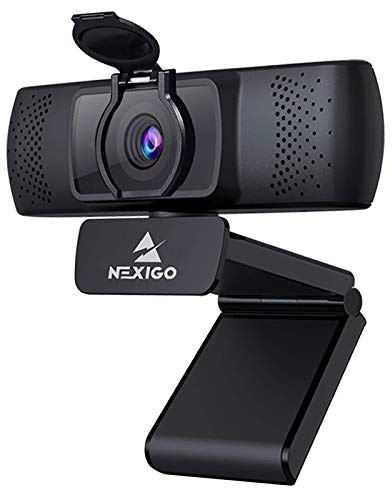 NexiGo N930P 1080P Streaming Business Webcam with Software, Microphone & Privacy Cover, AutoFocus, HD USB Web Camera, for Zoom YouTube Skype FaceTime (Renewed)