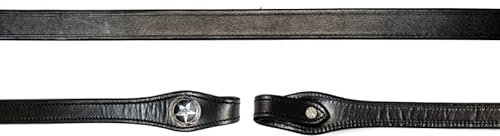 BRIDLERY Zügel Colorado Farbe Schwarz, Größe Warmblut/Vollblut